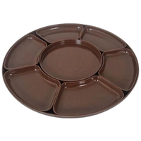 Vintage Jaren 70 Draaiend Hapjes Bord Lazy Suzy