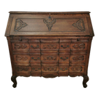 Brocante Vintage Secretaire Ladekast Landelijk Bureau Buro 1 thumbnail 1