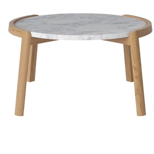 Bolia Mix Salontafel Ø65 Beige Marmer 1