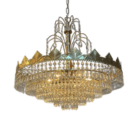 Vintage Xl Design Kristallen Kroonluchter Kristal Zakkroonluchter Hanglamp