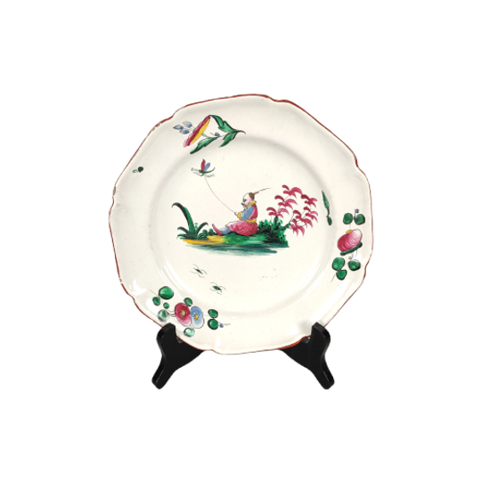 Antiek Bord Les Islettes / Strasbourg Ca. 1800 1