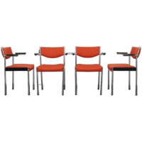 4x Dining Chair By Thereca, 1960s