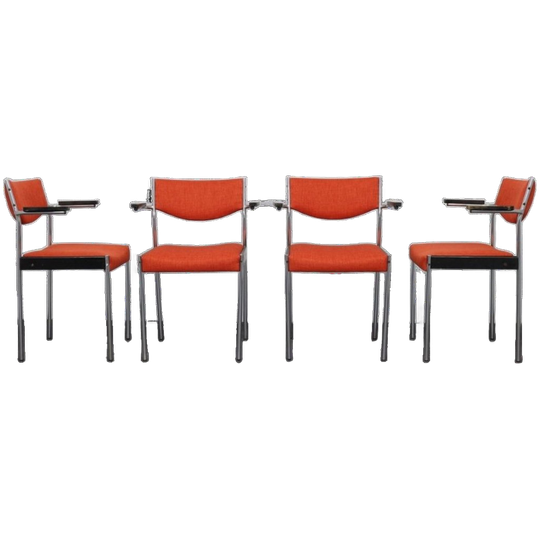 4x Dining Chair By Thereca, 1960s 1