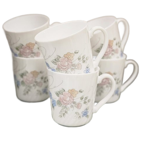 Arcopal France Rosalie Koffiemokken / Bekers (6x) 1