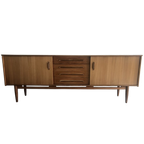 Vintage Teak Design Dressoir “Cortina” Van Nils Jonsson Voor Troeds Möbelfabrik In Bjärnum thumbnail 1