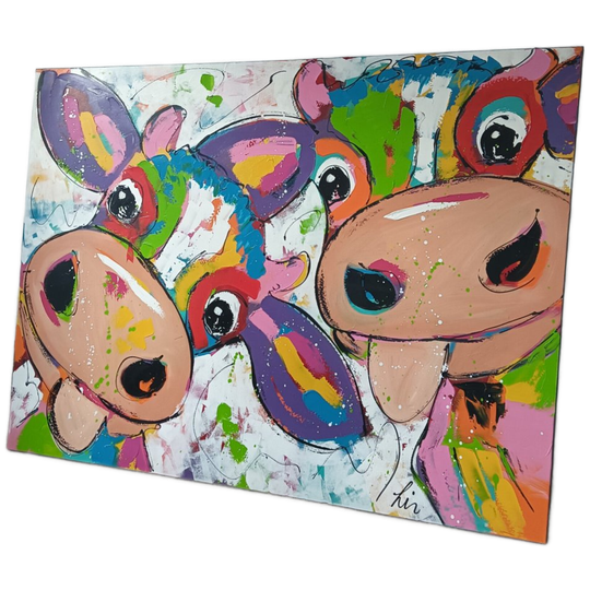 Schilderij Vrolijke Snuiters 1