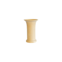 Beige Taps Lopende Vaas