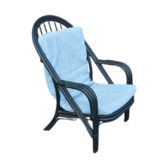 Rotan Fauteuil Met Armleuningen 1