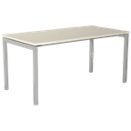Robberechts Bureau, Wit Blad, 160 X 80 Cm, Vaste Hoogte Onderstel thumbnail 1