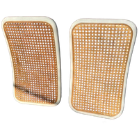2x Marcel Breuer Cesca Stoel Rugleuning Wit