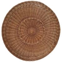 Rotan Wandschaal Vintage 60 Cm Diameter