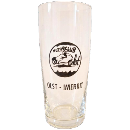 Vintage Bierglas Olst Motorclub Imerrit 1