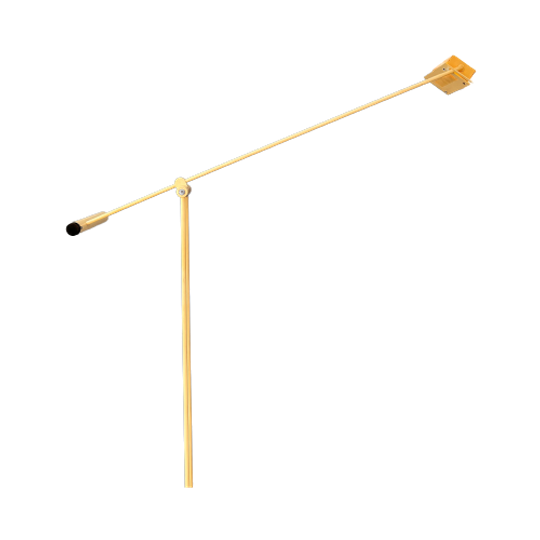 Witte Samurai Vloerlamp Van Shigeaki Asahara Voor <<<brand>>>, Jaren 70 1