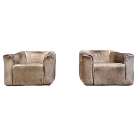 Pair Of Ds47 Armchairs By Desede, 1960s 1