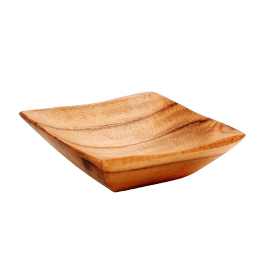 Bazar Bizar | De Teak Root Zout Schaaltje - Xs 1