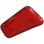 50's Rood Keramiek Schaaltje Fifties Schaal thumbnail 1