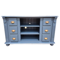 Grijze Grenen Ladekast Refurbished