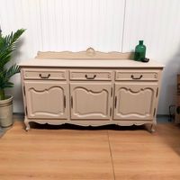 Vintage Dressoir Queen Ann Stijl