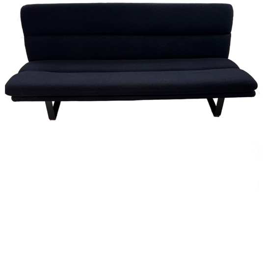 Artifort Kho Liang Ie C683 3-zits Bank Zwart 1