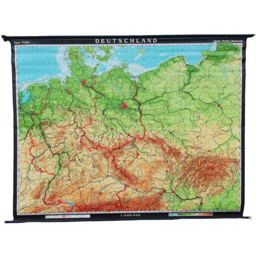 Xl Schoolkaart (D) - Duitsland