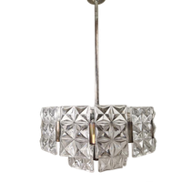 Vintage Hillebrand Kroonluchter Kristal, 1960S