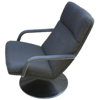 Artifort Fauteuil Zwart Geoffrey Harcourt