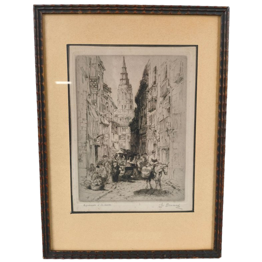 Auguste Brouet - Ets - Epreuve D'artiste 1