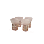 Art Deco Waterglazen/Sapglazen Gouden Randje (Set Van Vier) thumbnail 1