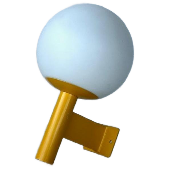 Peill & Putzler Wandlamp Vintage Buitenlamp Retro Lamp Geel 1