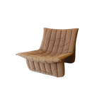 Zeldzaam Vintage Ribbon Fauteuil Niels Bendtsen Kebe 1975 thumbnail 1