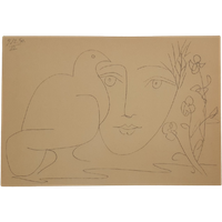Pablo Picasso | Le Visage De La Paix. No.3
