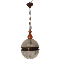 Vintage Hanglamp Diamant Glas