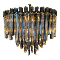 Vintage Hollywood Regency ’triedri’ Hanglamp