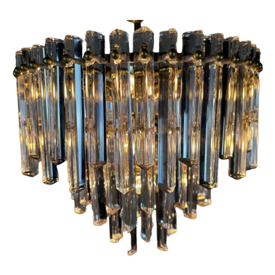 Vintage Hollywood Regency ’triedri’ Hanglamp 1