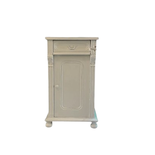 Oud Hoof Nachtkastje Grenen Uit Frankrijk Met Lade 1