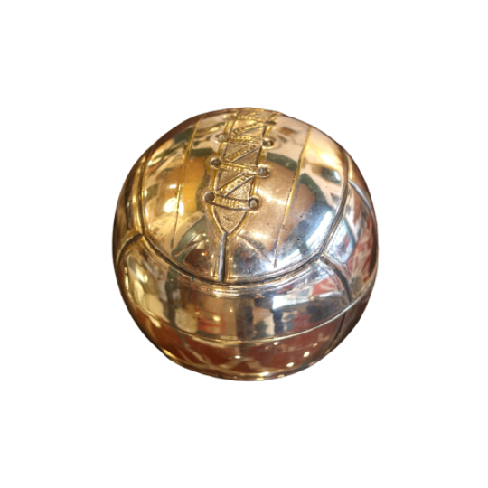 Zilveren Metalen Honkbalbaldoos 1