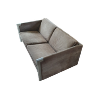 Bank Sandwich / Clair Bataille. Paul Ibens. Gestoffeerd. 65 X 230 X 82 Collectie 1973-1974 't Spe