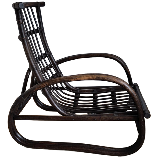 Rotan Manou Fauteuil Vintage 1