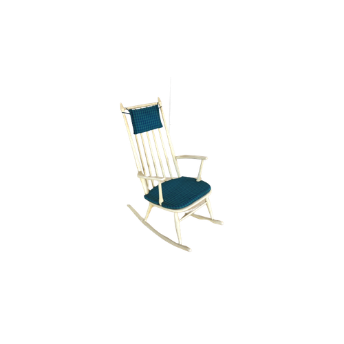 Vintage Schommelstoel | Rocking Chair | Jaren 60 | Zweden