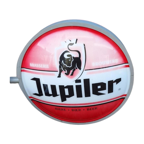 Oude Dubbelzijdige Jupiler Bier Reclame Lichtbak🍺