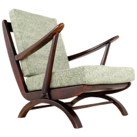 De Ster Fauteuil Stoel Vintage Reupholstered