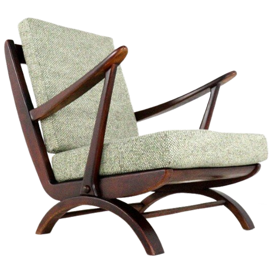 De Ster Fauteuil Stoel Vintage Reupholstered 1