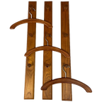 Vintage Teakhouten Wandkapstok Met Hangers, Aksel Kjersgaard Voor Odder Mobler, Denemarken 1960's thumbnail 1