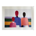 Kazimir Severinovich Malevich (1878-1935), Three Female Figures, (ca. 1928-1932). thumbnail 1