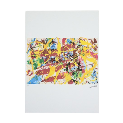 Offset Litho Naar Jackson Pollock Action Painting 93/300 Kunstdruk