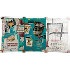 Jean Michel Basquiat (1960-1988) Ishatar 1983, Licensed By Artestar Ny thumbnail 1