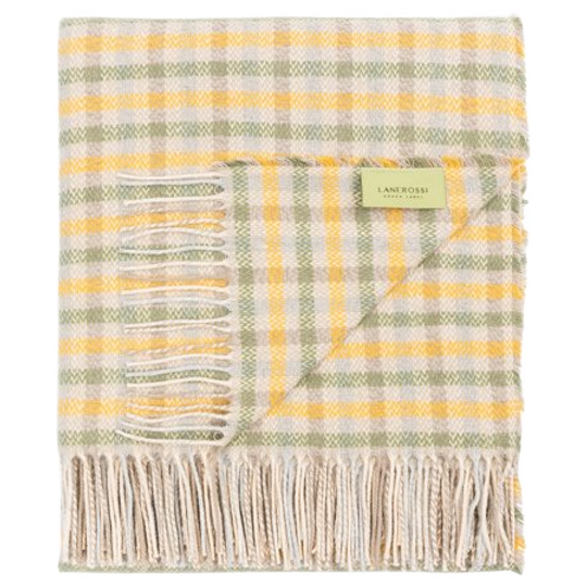 Lanerossi | Ibiza Deken Katoen Groen Geel 1