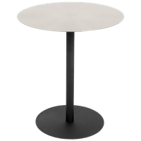 Zuiver Snow Brushed Bijzettafel Zilver