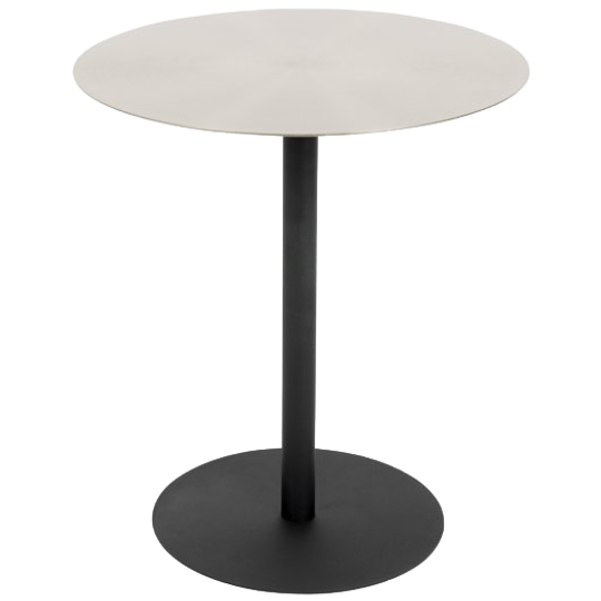 Zuiver Snow Brushed Bijzettafel Zilver 1