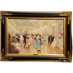 An Elegant Soiree Door Victor Gabriel Gilbert Print thumbnail 1